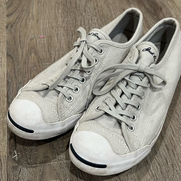 Unisex Women Size 9 Converse Jack Purcell Wool Converse Low Sneaker Shoe - Picture 2 of 14